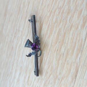Sterling Silver Scottish Thistle Pin